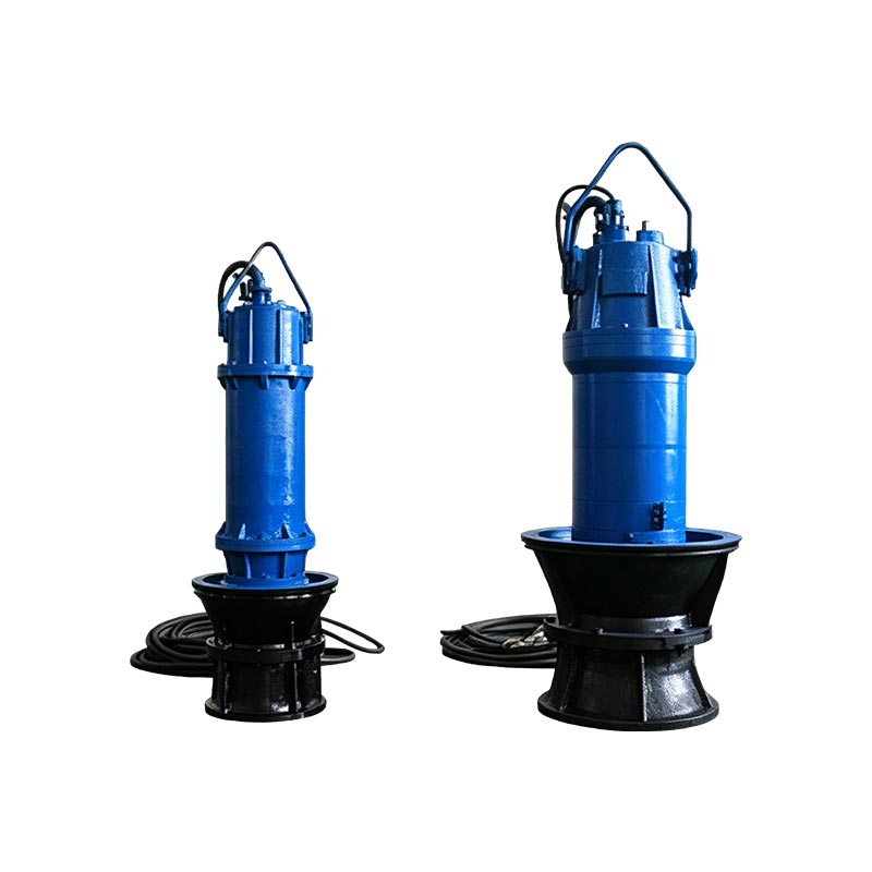 Bomba submersível de fluxo axial para drenagem de inundações