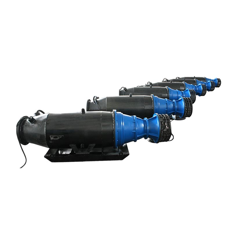 Bomba submersível de fluxo axial para abastecimento de água urbana